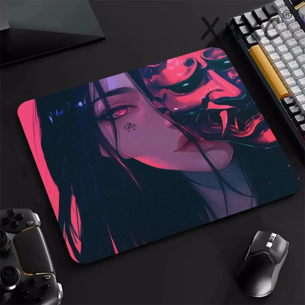 Mousepad With Anime-Type Aesthetic