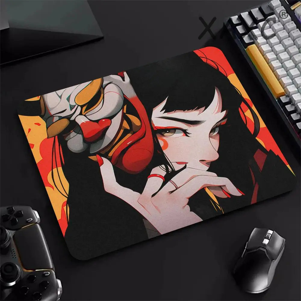Mousepad With Anime-Type Aesthetic