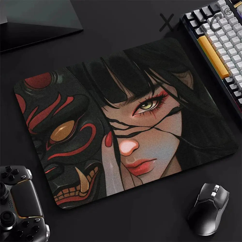 Mousepad With Anime-Type Aesthetic