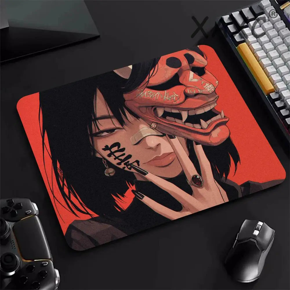 Mousepad With Anime-Type Aesthetic