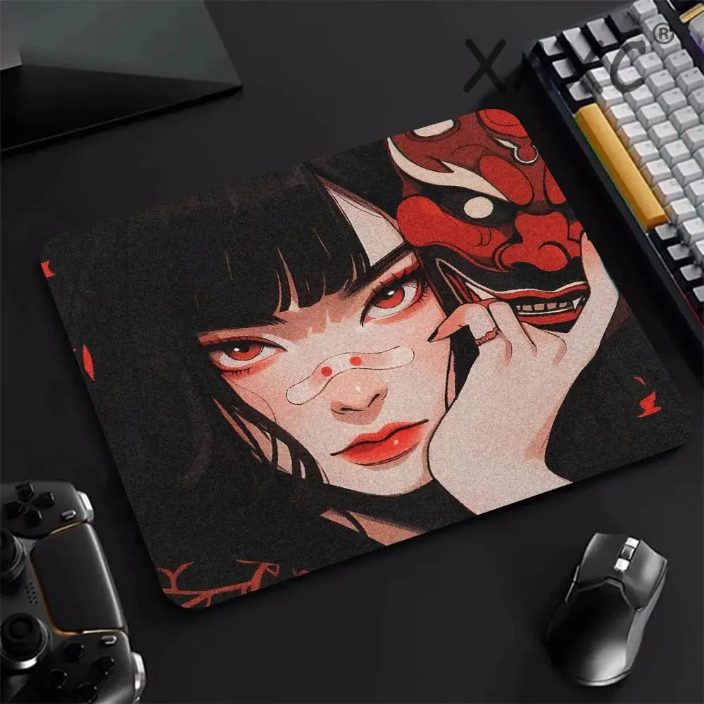 Mousepad With Anime-Type Aesthetic