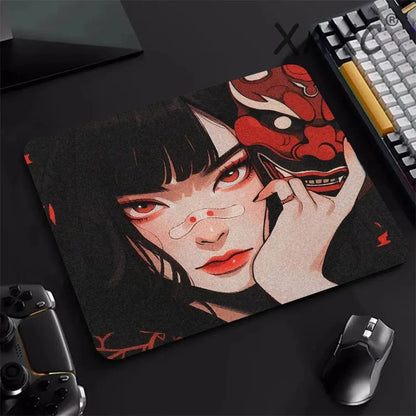 Mousepad With Anime-Type Aesthetic
