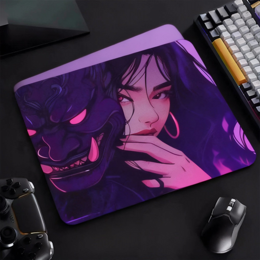 Mousepad With Anime-Type Aesthetic