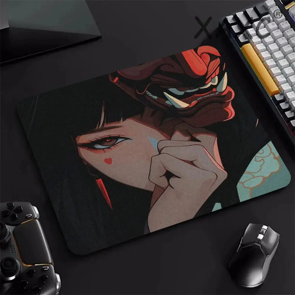 Mousepad With Anime-Type Aesthetic