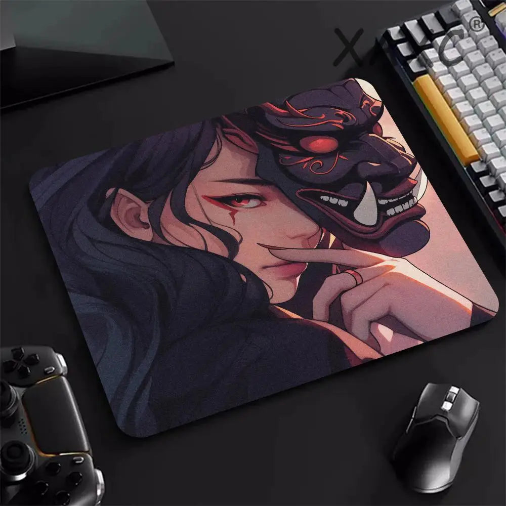 Mousepad With Anime-Type Aesthetic