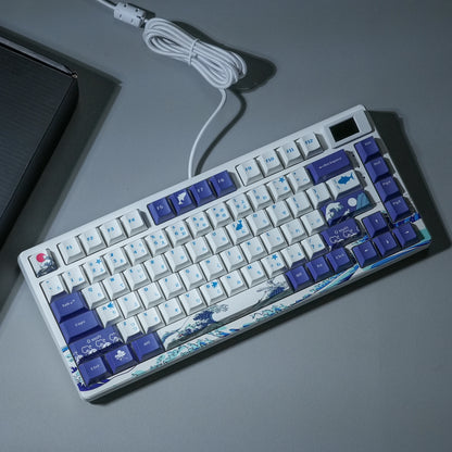 Wired Mechanical Gaming Keyboard with OLED
