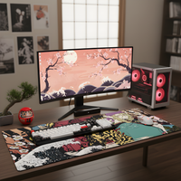 Japanese Ukiyo-e Style Mononoke Mouse pad